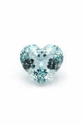 Test Heart sharped Blue Topaz Gemstone